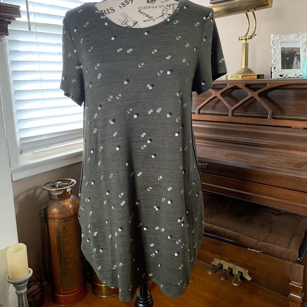 APT9 Olive green tunic size M